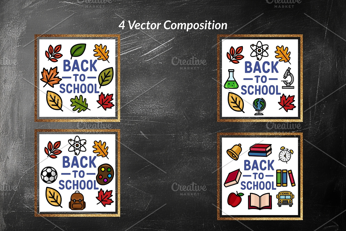 Back to School Collection, a Pattern Graphic by Elatedowl (Photo 5 of 14)