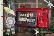 Say It Softly: Scrapbook Collage Kit, an Object Graphic by Purple (Thumbnail 1 of 15)
