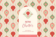 Retro Christmas Patterns & Clip Art, a Pattern Graphic by Eclectic Anthology (Thumbnail 5 of 17)