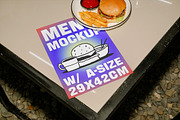 La Cafe Menu Mockup - VOL 1, a Product Mockup by Simetrica Labs (Thumbnail 5 of 5)