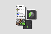 Social Media Mockup Social Media, a Wearable Device Mockup by seramoe (Thumbnail 2 of 7)