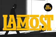 Lamost -Serif Font, a Slab Serif Font by Muflieart (Thumbnail 1 of 6)