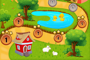 Game Level Map