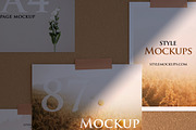 Set of Mood Board Mockups, a Books & Magazine Mockup by StyleMockups (Thumbnail 3 of 13)