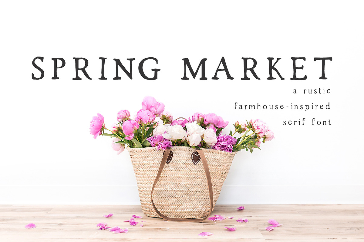 The Market Duo - Rustic Font preview 2