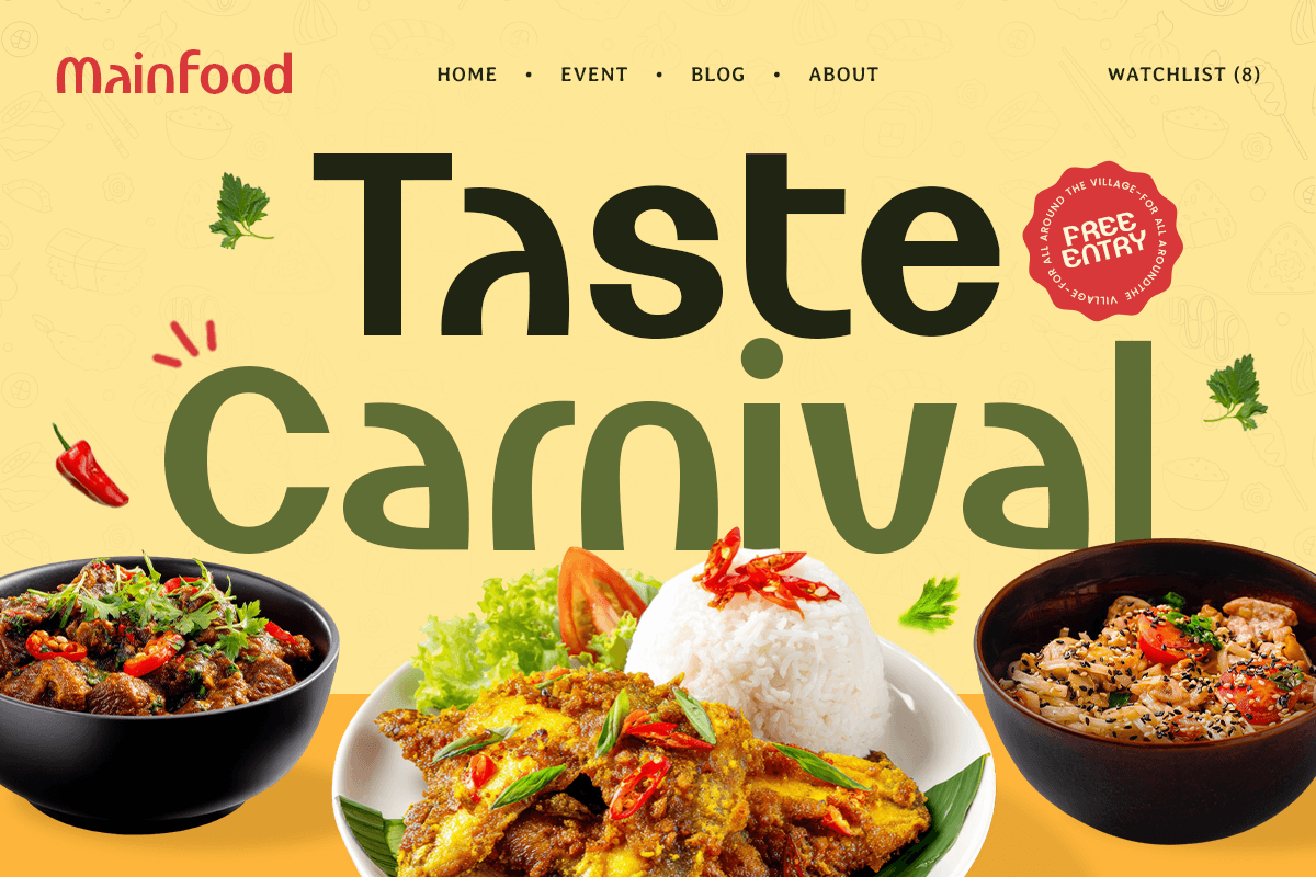 Magron - Unique Food Branding Font, a Sans Serif Font by Sensatype (Photo 5 of 13)