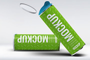 Cylindrical Container Mock-Up, a Packaging Mockup by DesignRushMarket (Thumbnail 14 of 15)