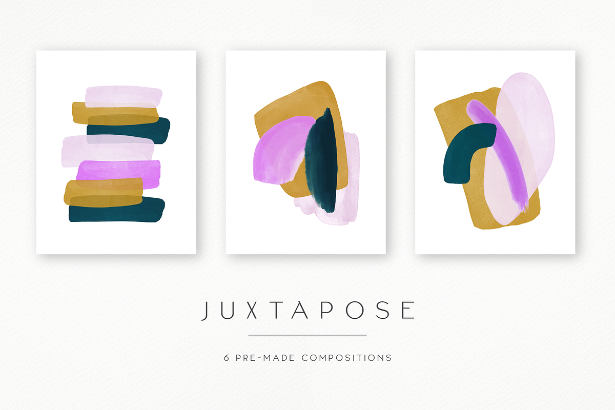 Juxtapose Abstract Shapes, a Background Graphic by Opal Creative (Photo 12 of 16)