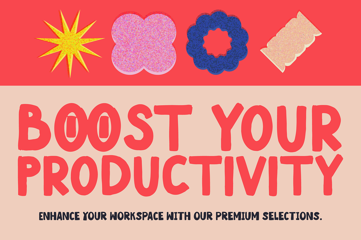 Hallo Boss | Playful Display Font, a Handwritten Font by Denustudios (Photo 7 of 15)