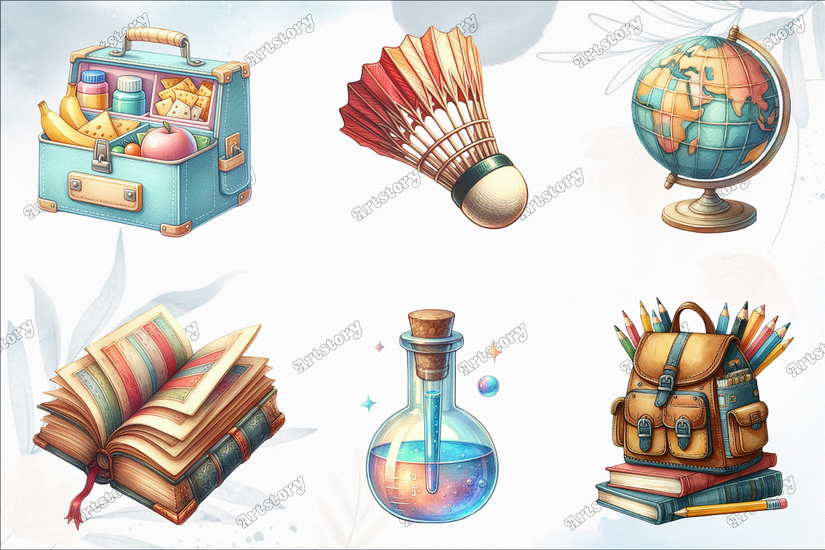 Fun School Activities Clipart, an Illustration by designcity5 (Photo 3 of 5)