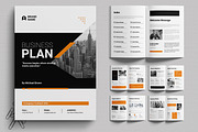 Business Plan Brochure Template, a Brochure Template by MightyDesign (Thumbnail 1 of 6)