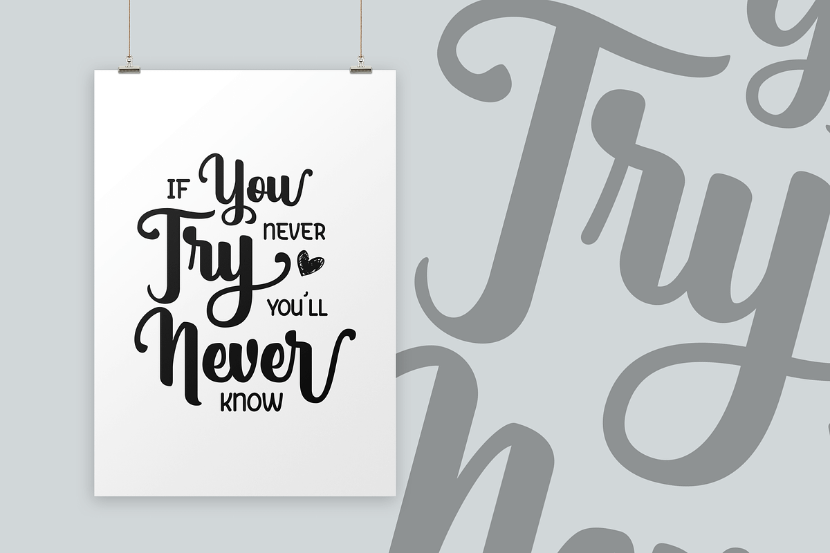 Brights Diamond + EXTRAS, a Script Font by SusiType (Photo 10 of 12)