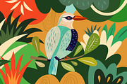 Tropical nature, an Animal Illustration by MoleskoStudio (Thumbnail 1 of 8)