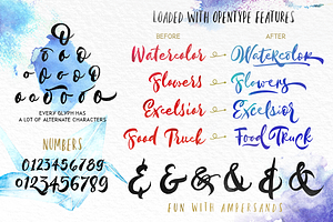 Kayto - Calligraphy Font Bundle