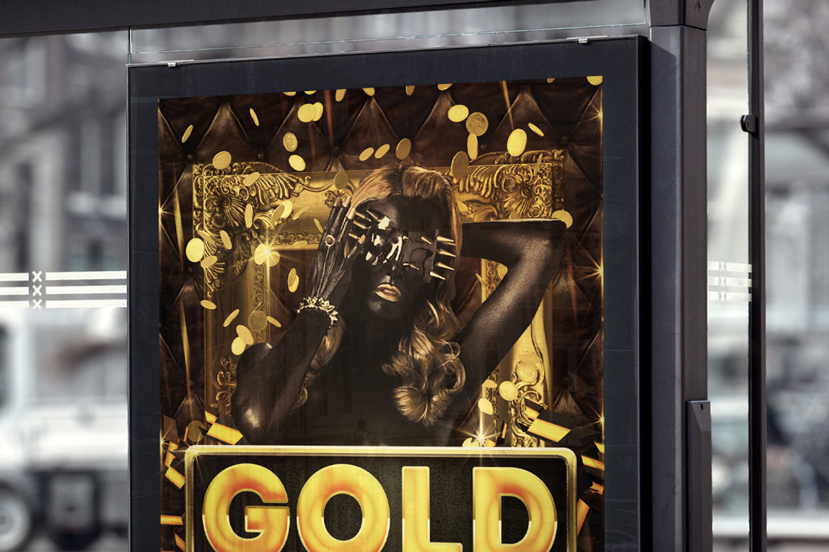 Gold - Flyer / Poster, a Flyer Template by VectorMedia (Photo 7 of 8)