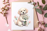 Whimsical Easter Dogs Clipart, an Illustration by SinaCreation (Thumbnail 7 of 11)