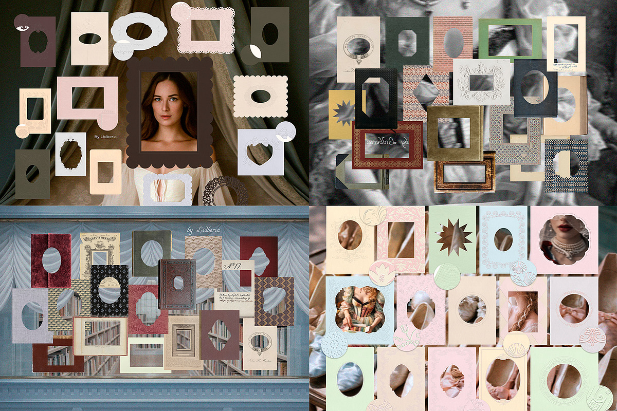 Frame Archive 5 in 1 Bundle, an Object Graphic by Lidberia (Photo 11 of 19)