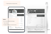 Editable Canva Invoice Template, a Stationery Template by Little Creative Scribbles (Thumbnail 2 of 2)