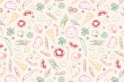 Slices of different pizza types, a Food Illustration by Good Studio (Thumbnail 15 of 19)