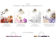 Ultimate Flower & Leaf Collection, an Object Graphic by Pretty Little Lines (Thumbnail 46 of 47)