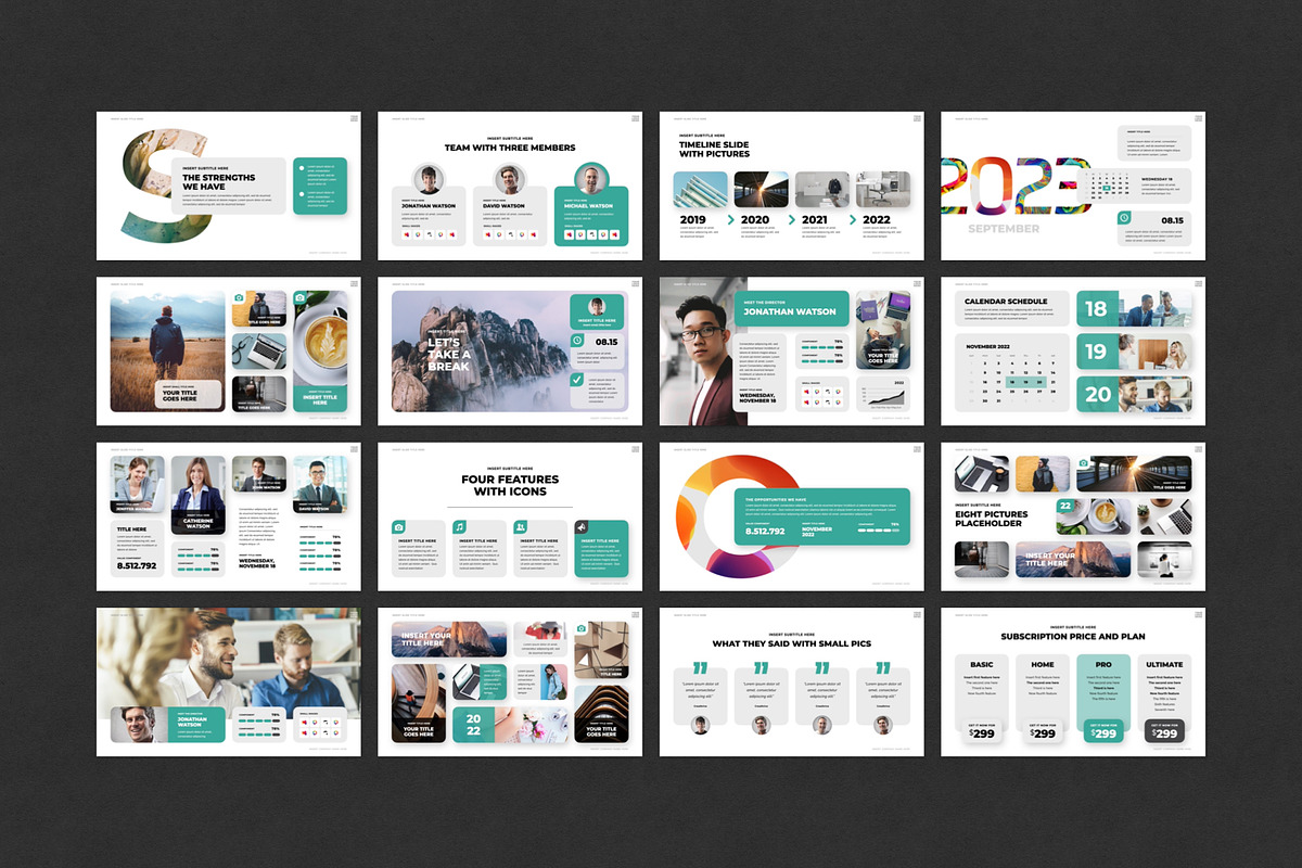 WDGT Animated PowerPoint Template, a Presentation Template by Creathrive Design (Photo 8 of 15)