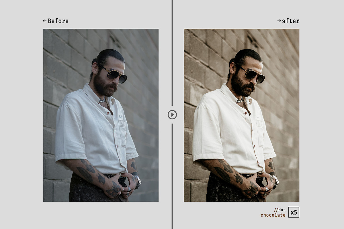 Hot Chocolate - Actions and Presets, a Preset Add-On by Hydrozi Presets (Photo 7 of 8)