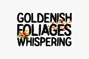 Golden Autumn Typeface, a Sans Serif Font by Seemly Fonts (Thumbnail 4 of 5)