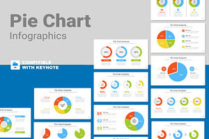 Pie Chart infographic Keynote, a Templates & Theme by Mighty-Slide