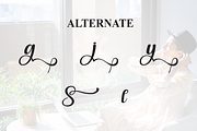 Stay Home | Script Font, a Handwritten Font by Scratchones (Thumbnail 8 of 9)