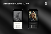 Real Estate Business Cards Canva, a Business Card Template by Meraki Templates (Thumbnail 7 of 9)