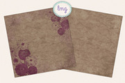 Vintage Linen Scrapbook Paper, a Pattern Graphic by Lavender Mint Graphics (Thumbnail 2 of 6)