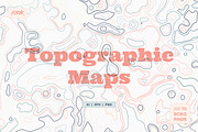 Topographic Maps, a Background Graphic by dvtchk (Thumbnail 1 of 11)