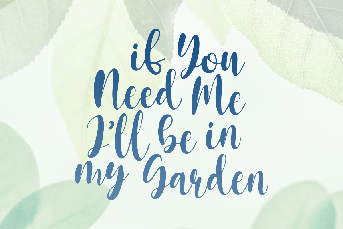 Fresh Garden Script Font, a Script Font by Epiclinez (Photo 5 of 5)