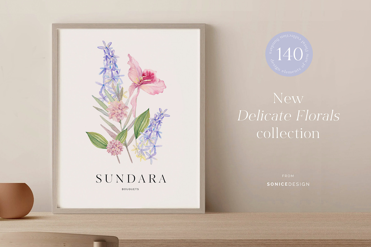 Sundara floral collection, an Illustration by SoNice (Photo 2 of 14)