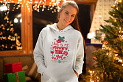 Funny Christmas Wine SVG Bundle, a Food Illustration by Anastasia Feya (Thumbnail 5 of 9)
