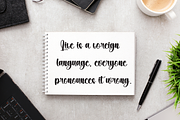 Understand | Script Font, a Handwritten Font by Scratchones (Thumbnail 5 of 8)