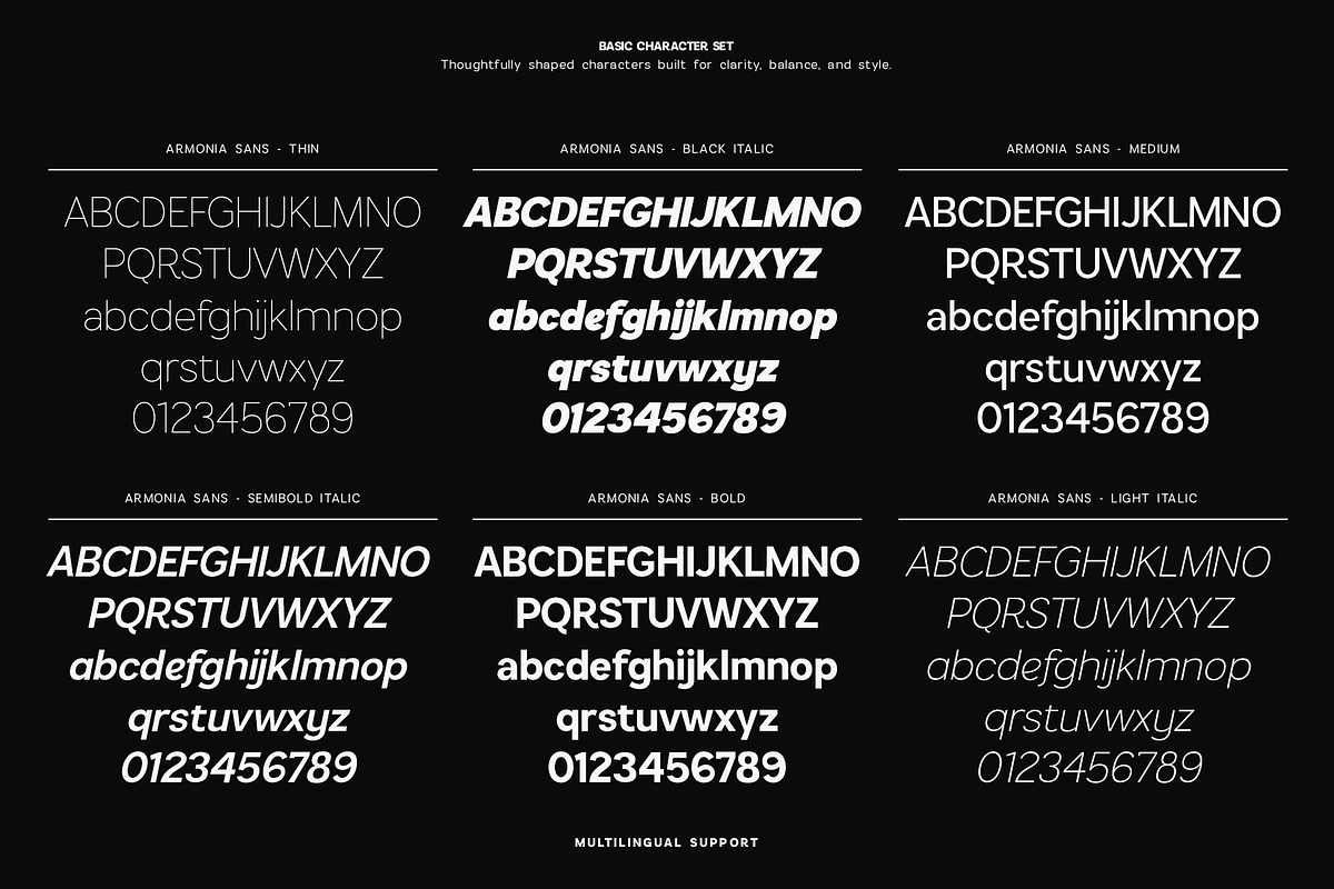 Armonia Sans - Variable Typeface, a Sans Serif Font by VP Fonts (Photo 22 of 33)