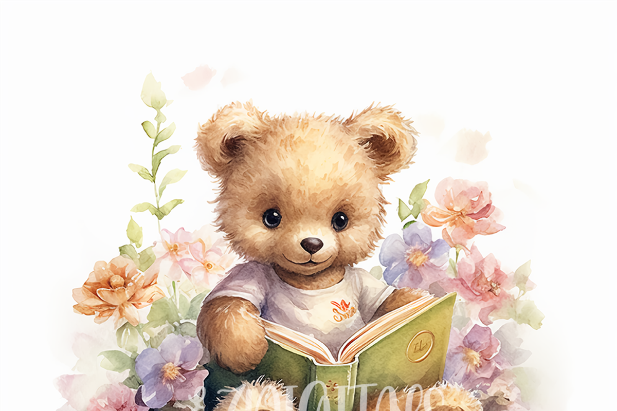 Teddy Bear Printable Art, an Object Graphic by EzDigitals (Photo 7 of 7)