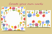 Field flowers in watercolor, a Pattern Graphic by Julycolor (Thumbnail 4 of 4)
