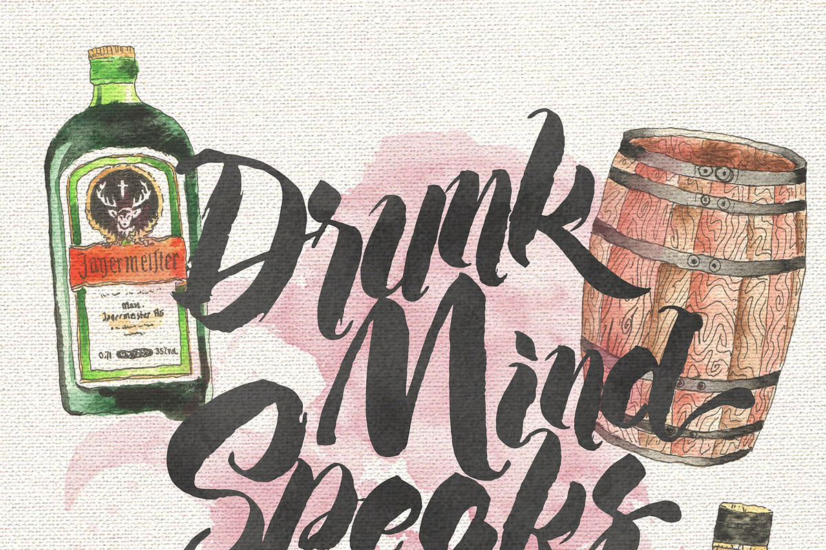 Wanderlove brush script font preview 5