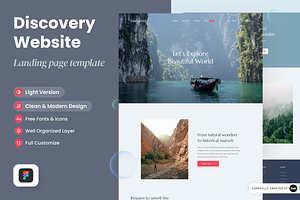 Discoverin - Discover World Website