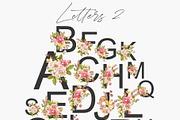 GREEN/BEIGE FLOWER collection, a Decorative Illustration by Julia Bogdan (Thumbnail 8 of 9)