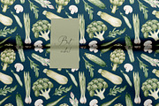 Green Vegetables seamless pattern, a Pattern Graphic by SirenaArt (Thumbnail 11 of 11)