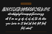 Whatfords - Monoline Script Font, a Script Font by AQR Studio (Thumbnail 10 of 11)