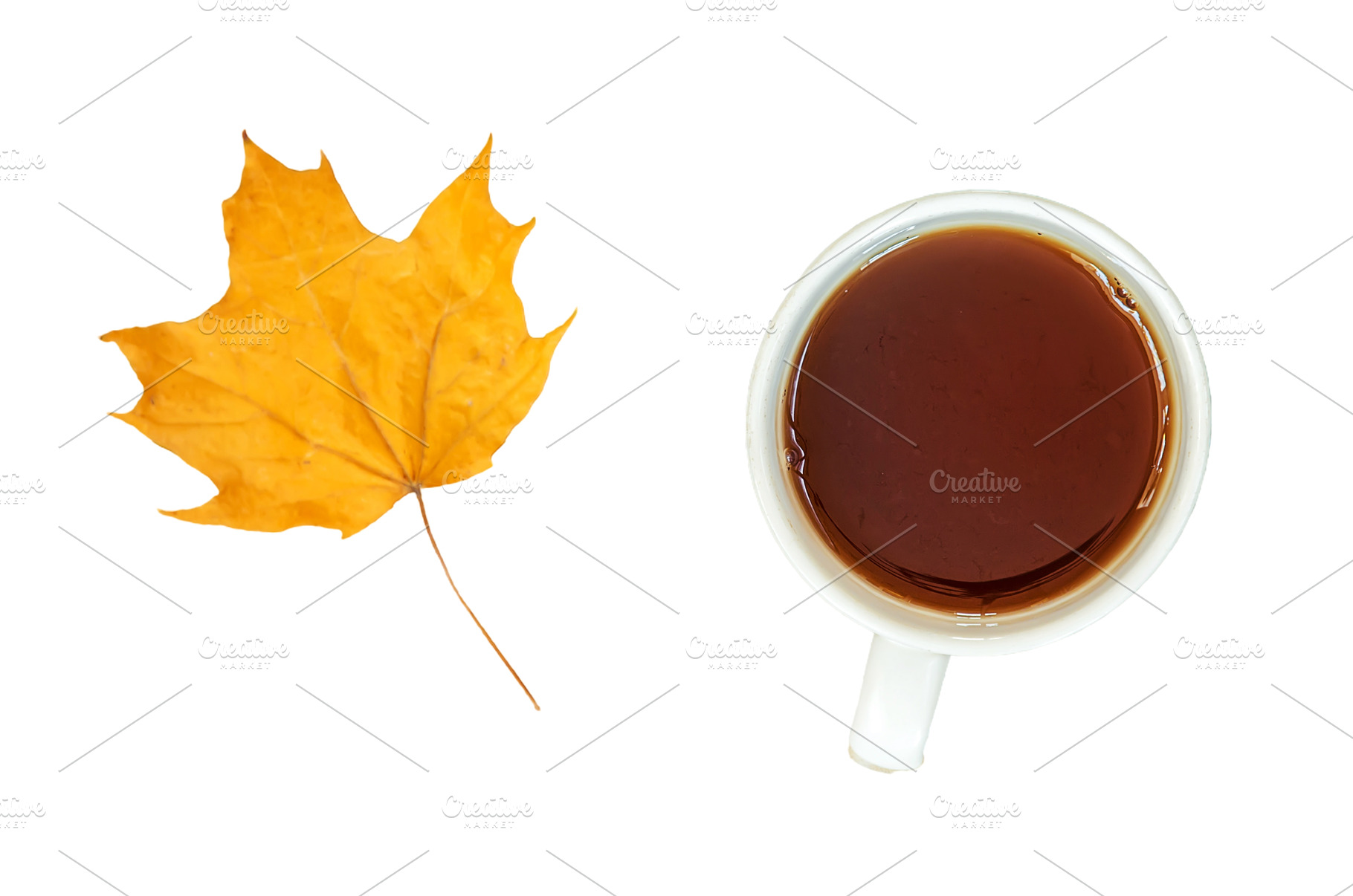 A cup of tea and a cozy autumn, a Food & Drink Photo by yanadjana