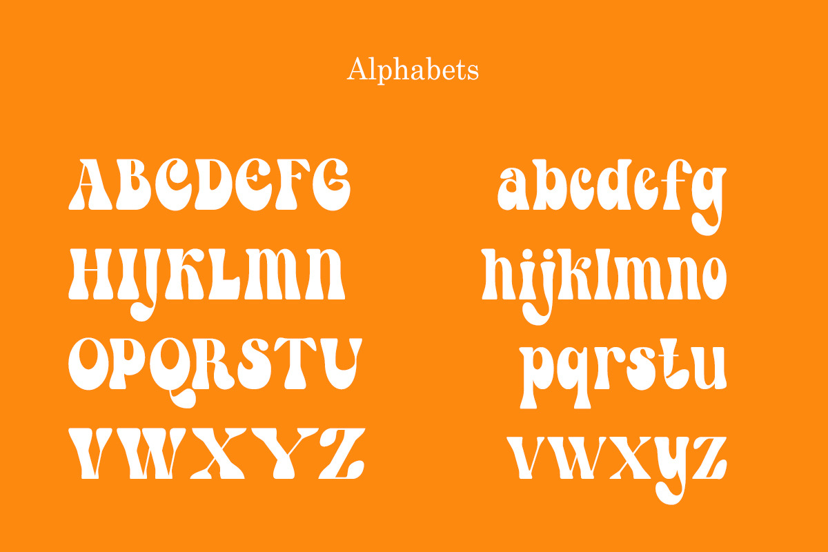 Echo | Retro Font, a Serif Font by Muntab_Art (Photo 9 of 11)