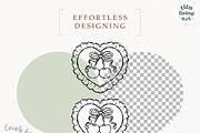 Coquette Cherries Clipart Bundle, a Seasonal Illustration by TitaLivingArt (Thumbnail 4 of 9)
