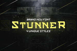 STUNNER - NFC Font Family 50%OFF