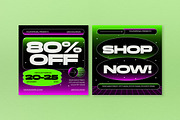 Black New Years Eve Sale Banner, an UI Kit Template by graphicook (Thumbnail 8 of 10)