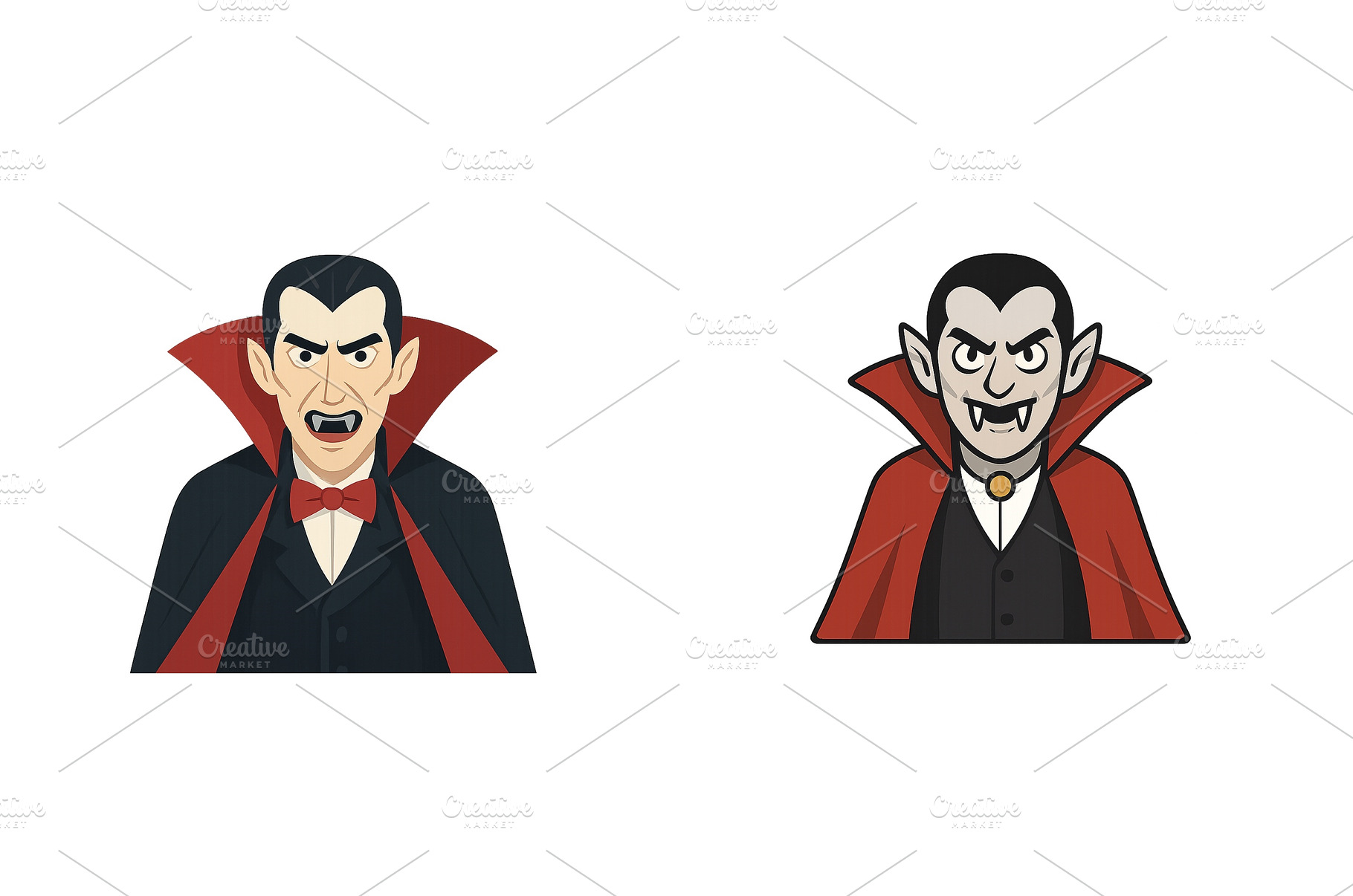 Classic cartoon vampires showing, an Arts & Entertainment Photo by ZinetroN